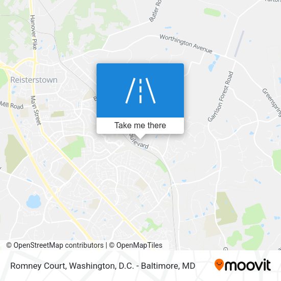 Romney Court map