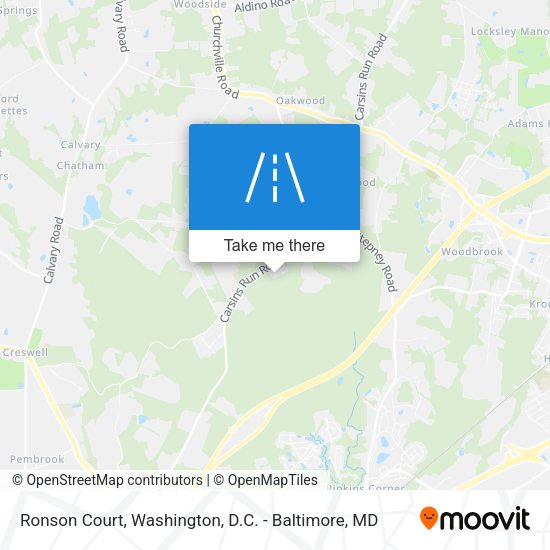 Ronson Court map