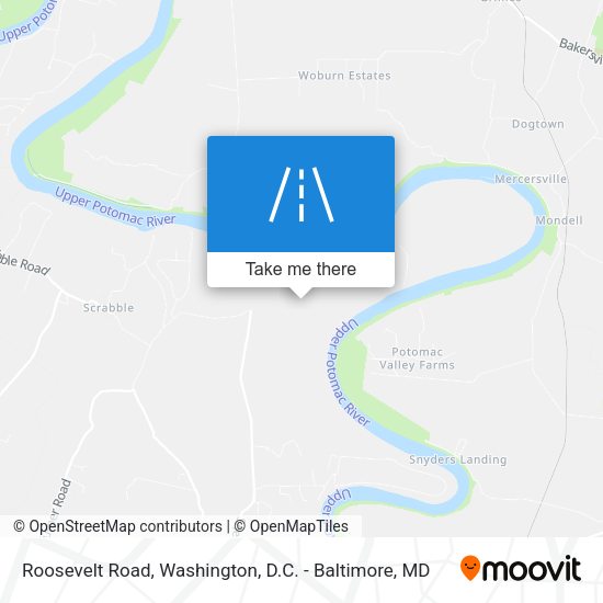 Roosevelt Road map