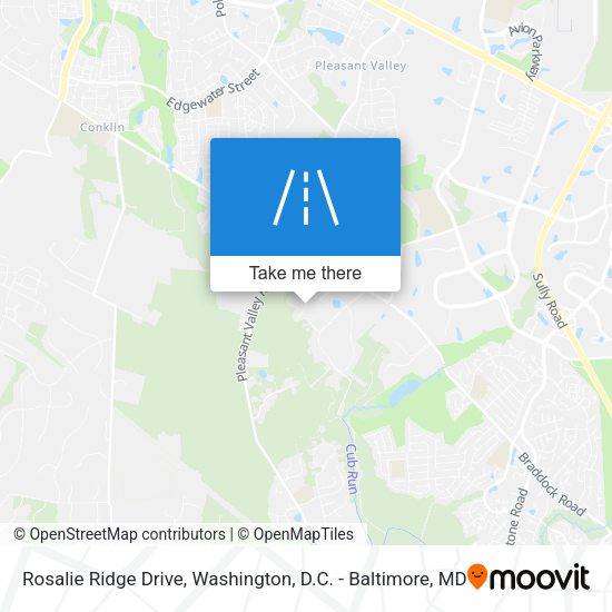 Mapa de Rosalie Ridge Drive
