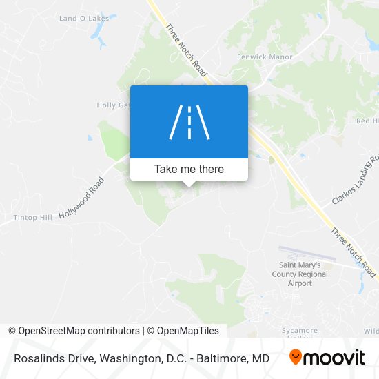 Rosalinds Drive map