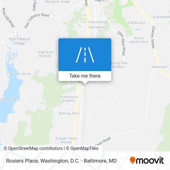 Rosiers Place map