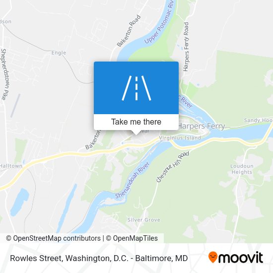 Rowles Street map