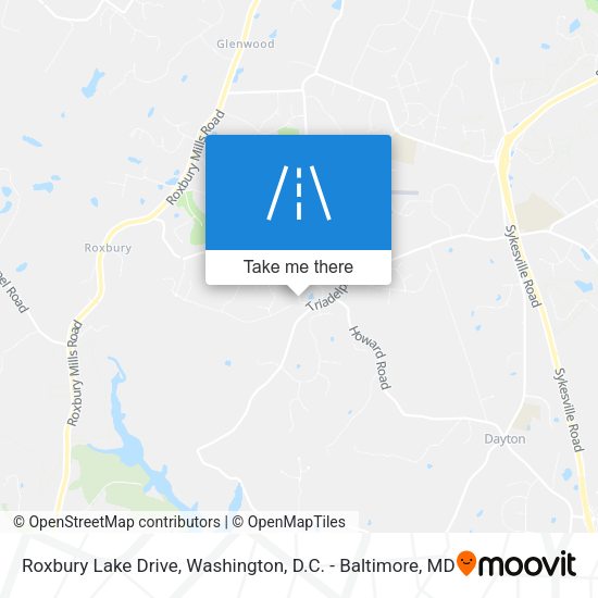 Mapa de Roxbury Lake Drive