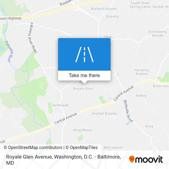 Mapa de Royale Glen Avenue