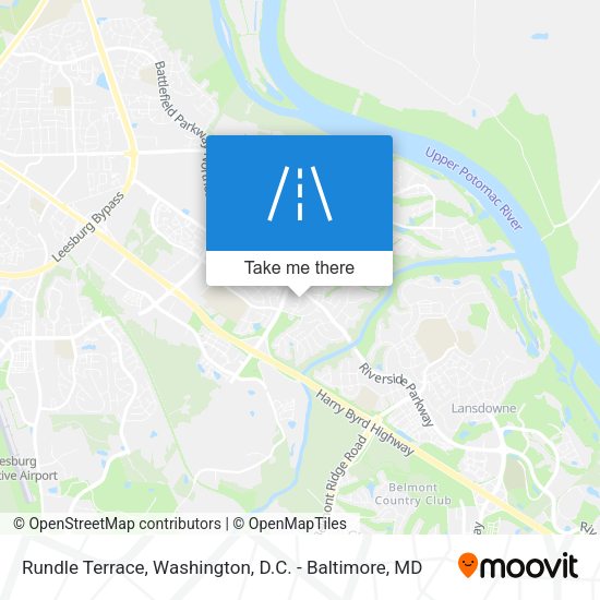 Rundle Terrace map