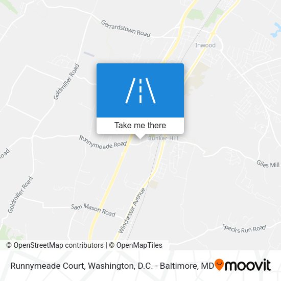 Mapa de Runnymeade Court