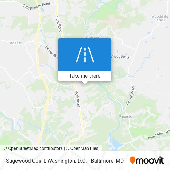 Sagewood Court map
