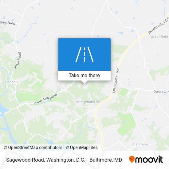 Sagewood Road map