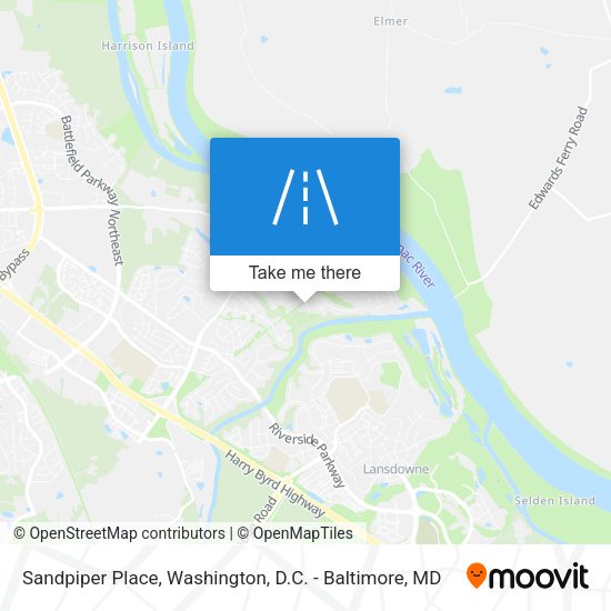 Sandpiper Place map