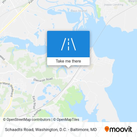 Schaadts Road map