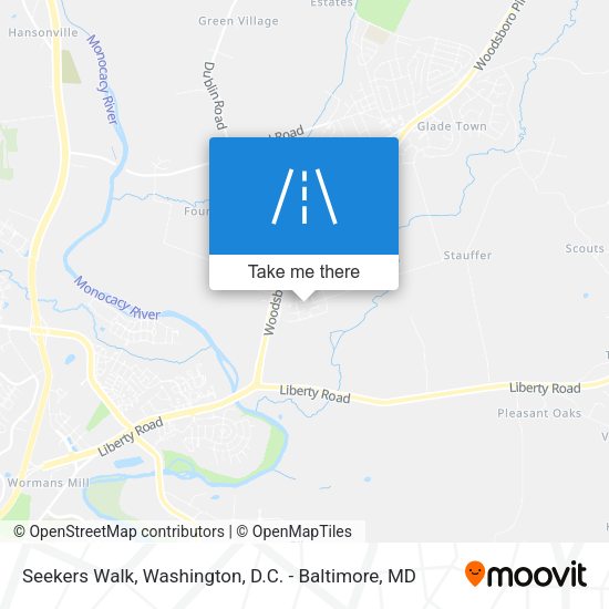 Mapa de Seekers Walk