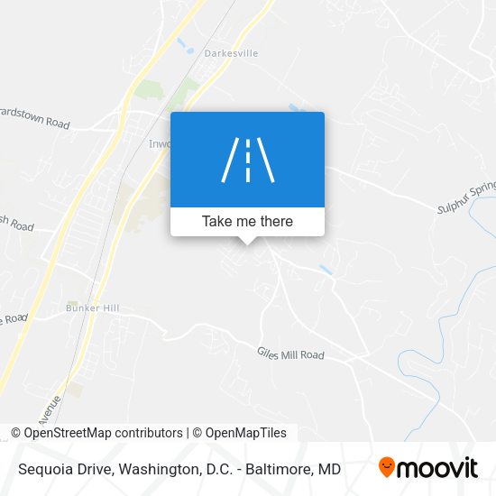 Sequoia Drive map