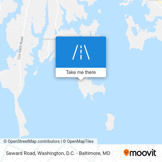Seward Road map