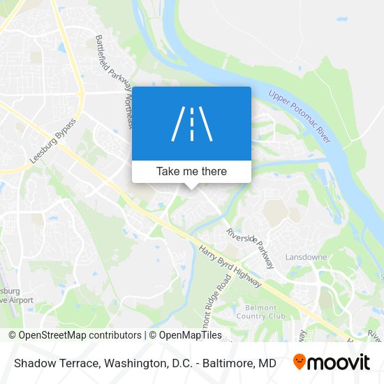 Mapa de Shadow Terrace