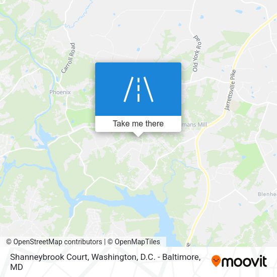 Shanneybrook Court map