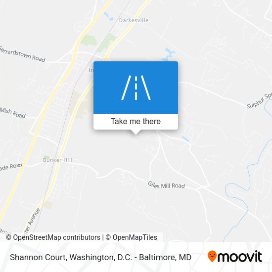 Shannon Court map
