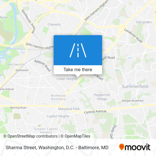 Sharma Street map