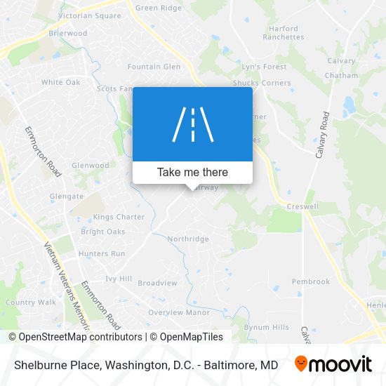 Mapa de Shelburne Place