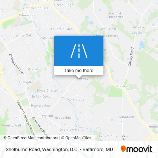 Shelburne Road map
