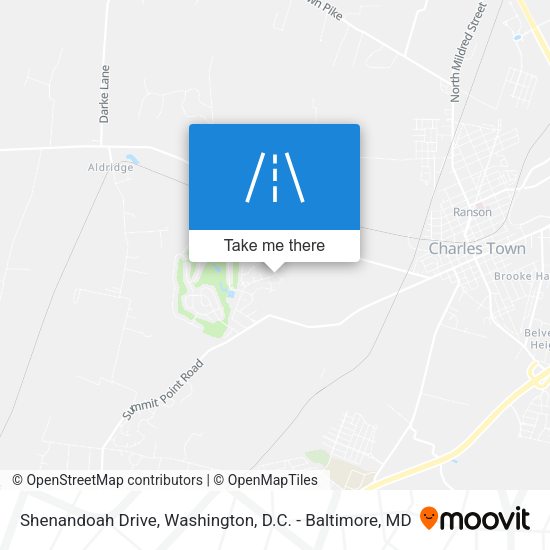 Shenandoah Drive map