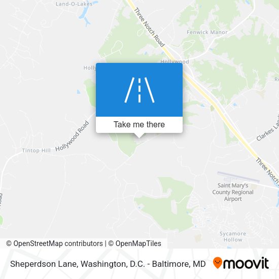 Mapa de Sheperdson Lane