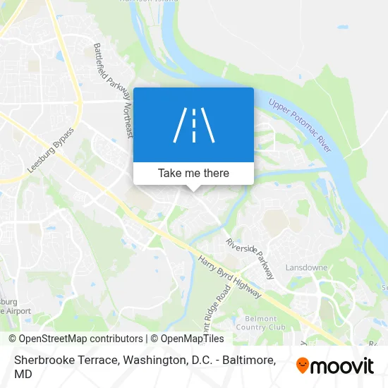 Sherbrooke Terrace map