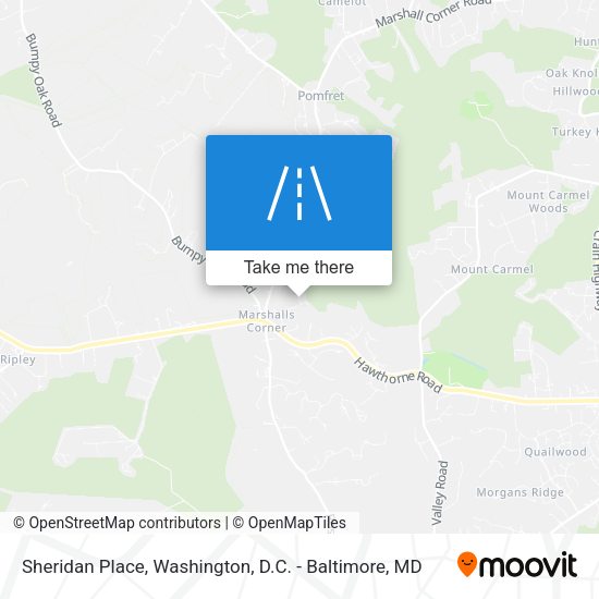 Mapa de Sheridan Place