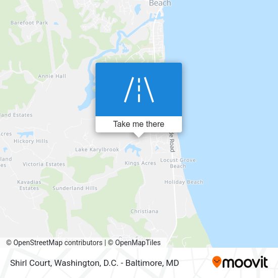 Shirl Court map