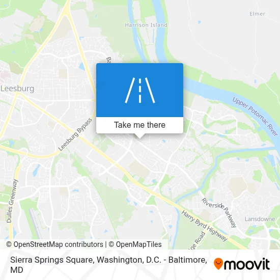 Sierra Springs Square map