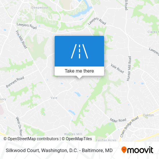 Silkwood Court map