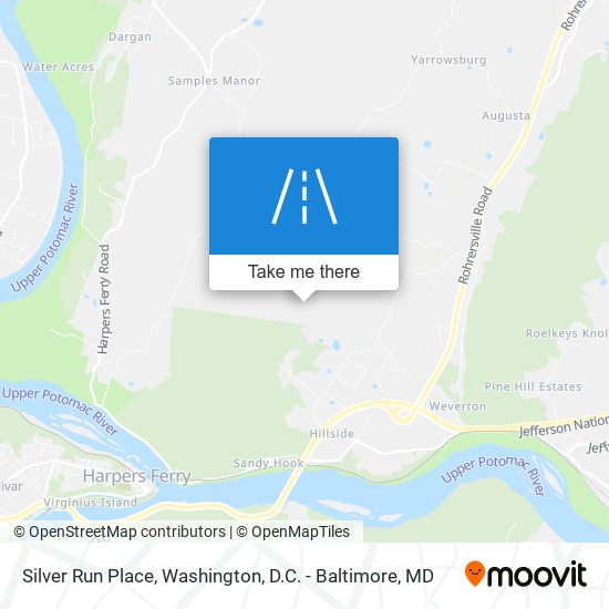 Silver Run Place map
