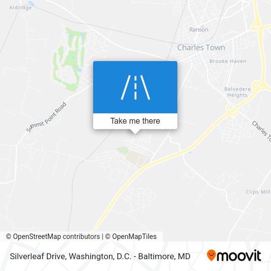 Silverleaf Drive map