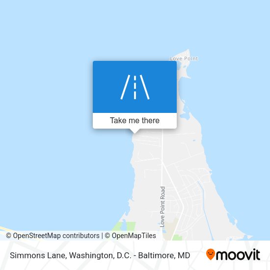 Simmons Lane map