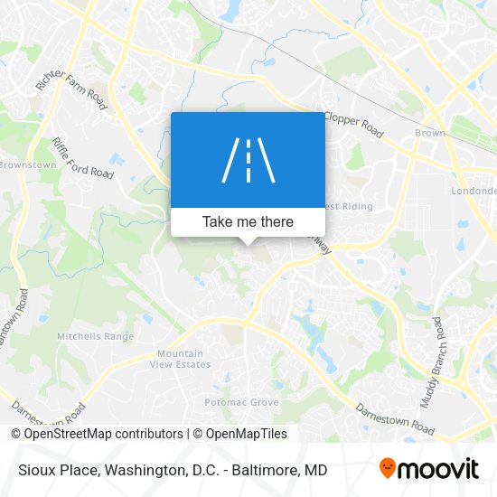 Sioux Place map