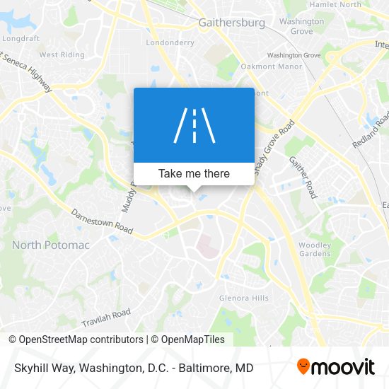 Mapa de Skyhill Way