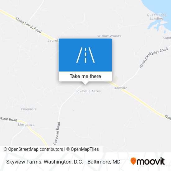 Mapa de Skyview Farms