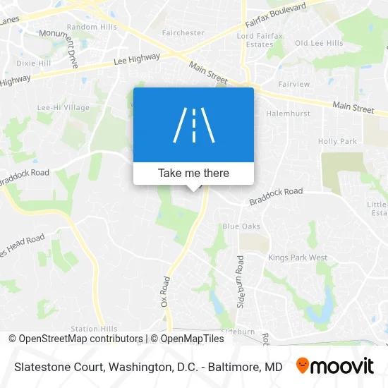 Slatestone Court map