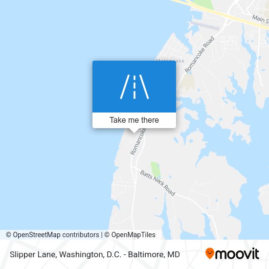 Slipper Lane map
