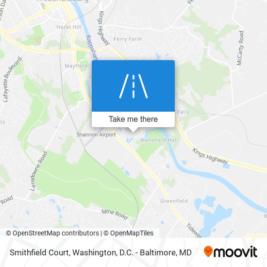 Smithfield Court map