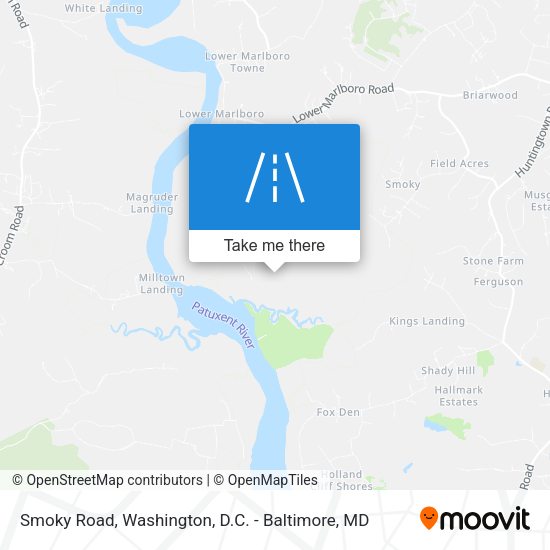 Smoky Road map