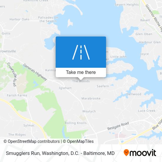 Smugglers Run map