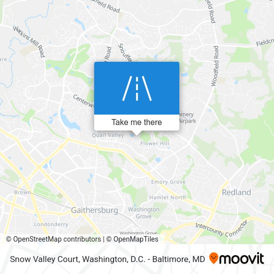 Snow Valley Court map