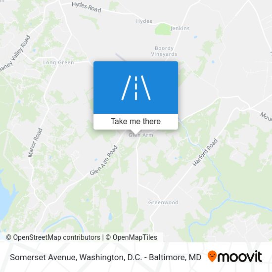Somerset Avenue map
