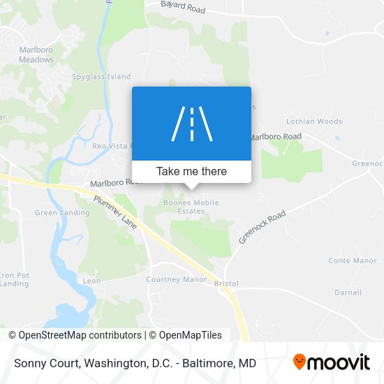 Sonny Court map