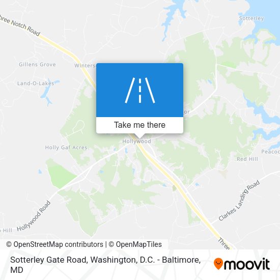 Mapa de Sotterley Gate Road