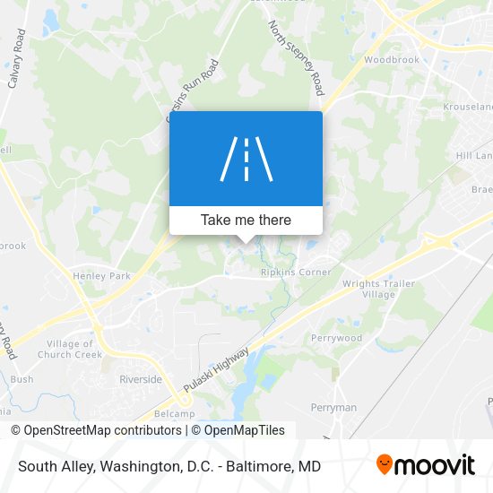 Mapa de South Alley