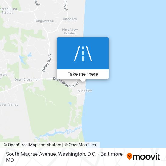South Macrae Avenue map