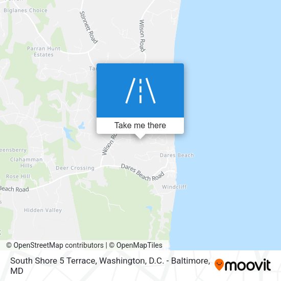 Mapa de South Shore 5 Terrace