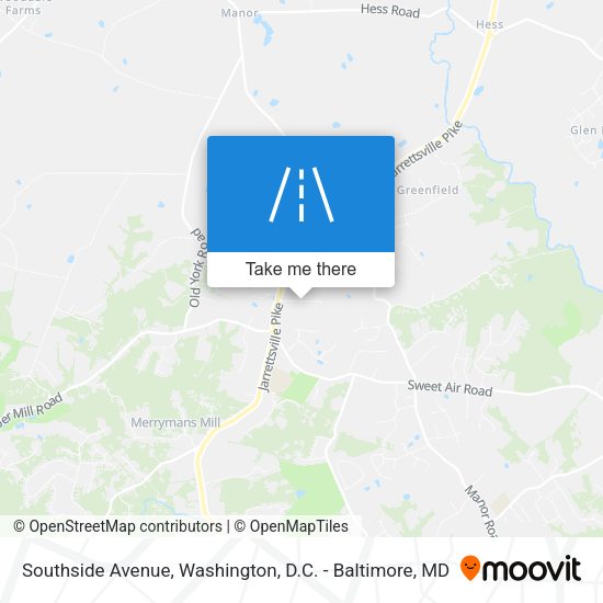 Southside Avenue map
